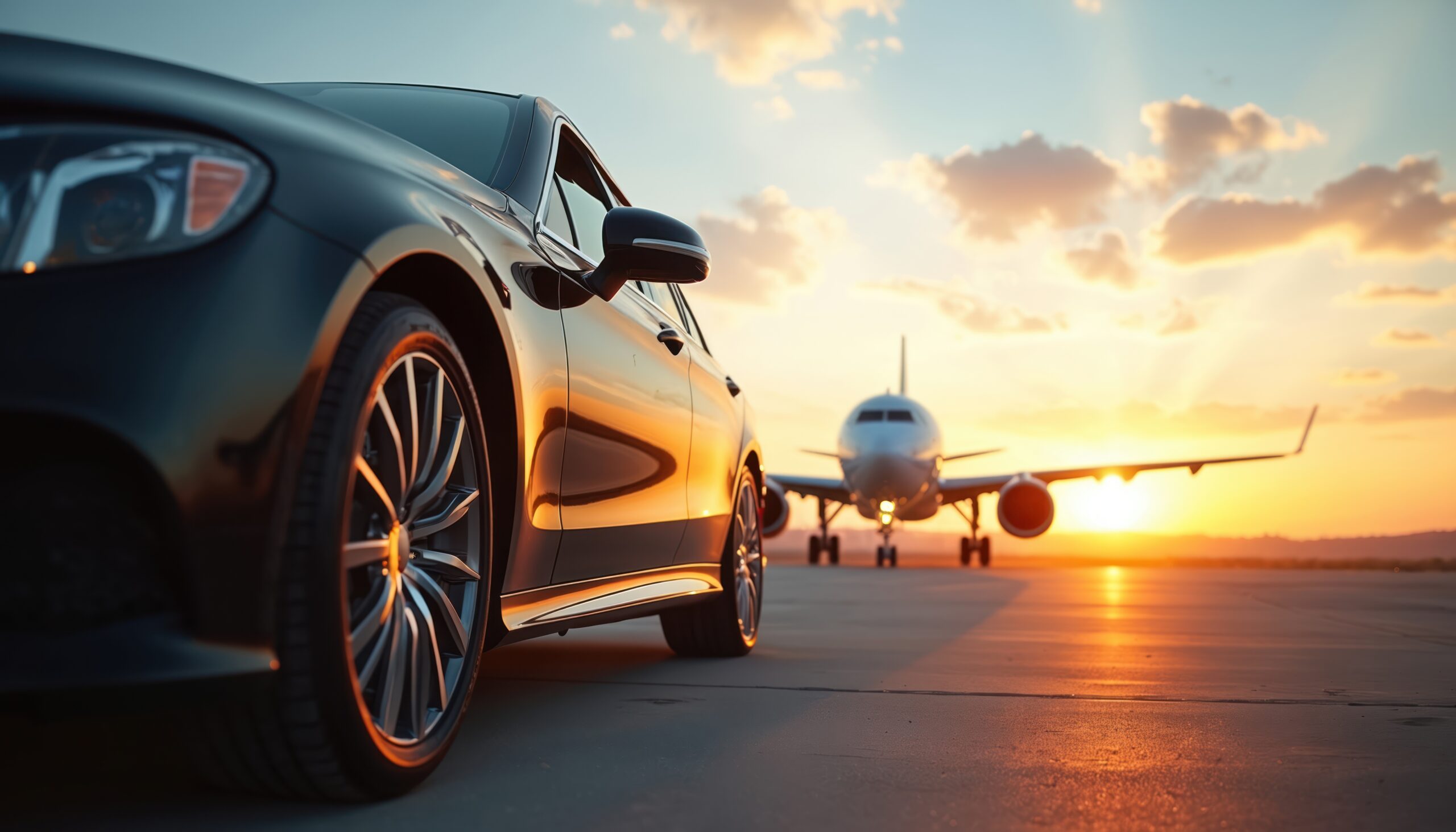 CLT Car Charlotte airport car service - luxury sedan transportation
