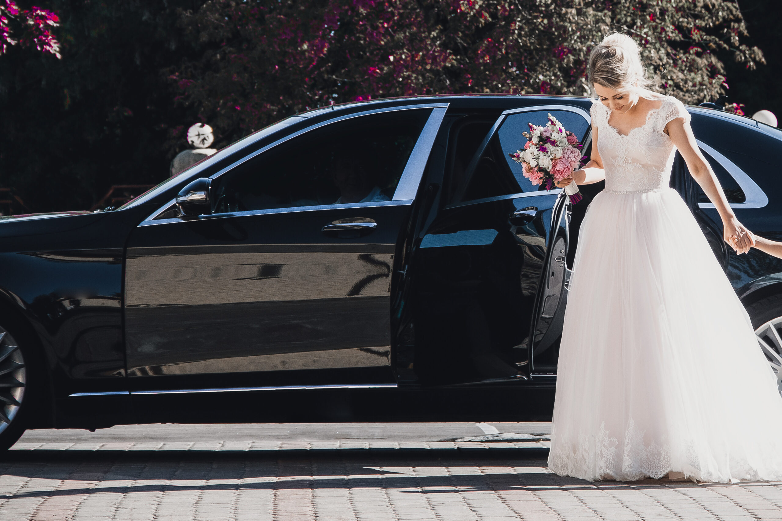 Wedding party transportation vehicle - CLT Car Charlotte
